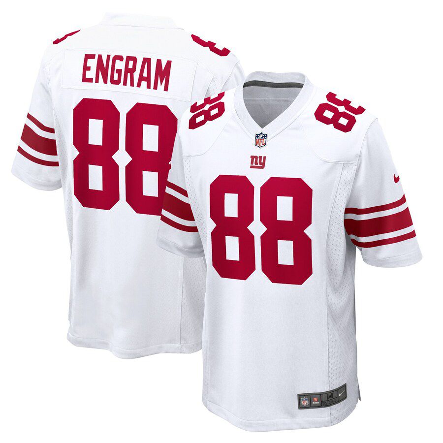 Men New York Giants 88 Evan Engram Nike White Game Player NFL Jersey